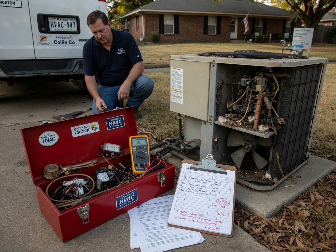 Factors That Influence HVAC Repair Costs in Collin County